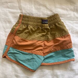 Patagonia Toddler board shorts - Orange - size 12-18 months - used